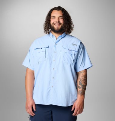 Columbia Men s PFG Bahama  II Short Sleeve Shirt - Big-
