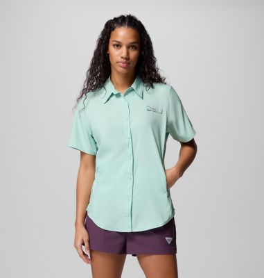 Women's PFG Tamiami Vented Sleeveless Fishing Shirt | Columbia
