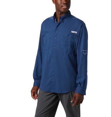 Columbia Men's PFG Tamiami II Long Sleeve Shirt - Tall - XLT -