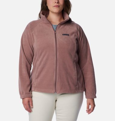 Columbia Women's Benton Springs Full Zip Fleece Jacket - Plus