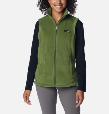 Columbia Women's Benton Springs Fleece Vest - XL - Green