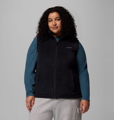 Columbia Women s Benton Springs  Fleece Vest - Plus Size-