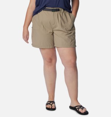 Columbia Women's Sandy River  Cargo Shorts - Plus Size-