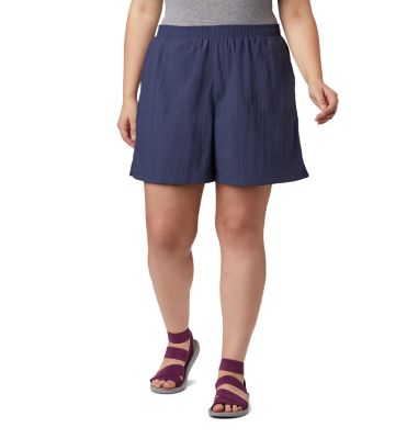 Columbia Women's Sandy River Shorts - Plus Size - 3X - Purple