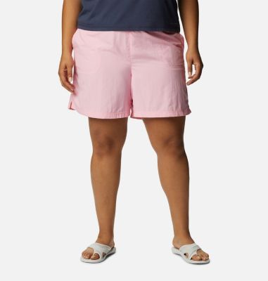 Columbia Women's Sandy River Shorts - Plus Size - 1X - Pink