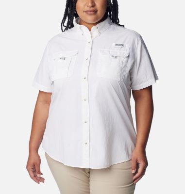 Columbia Women s PFG Bahama  Short Sleeve - Plus Size-
