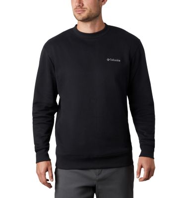 Columbia Men's Hart Mountain II Crew Sweatshirt - XL - Black