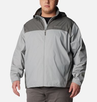 Columbia Men's Glennaker Lake Rain Jacket - Big - 2X - Grey