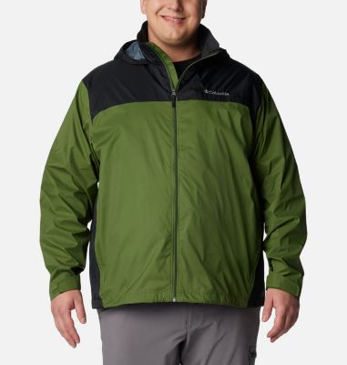 Columbia Men's Glennaker Lake Rain Jacket - Big - 4X - Green