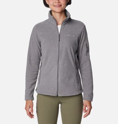 Columbia Women's Fast Trek II Fleece Jacket - M - Grey  City Grey