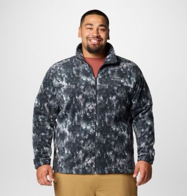 Columbia Men's Steens Mountain  Printed Fleece Jacket - Big-
