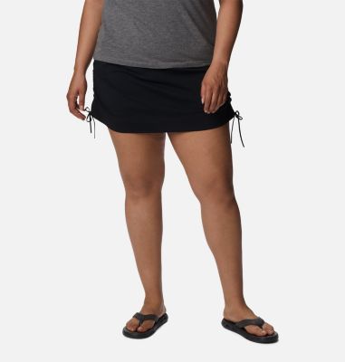 Columbia Women's Anytime Casual Skort - Plus Size - 1X - Black