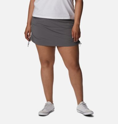 Columbia Women's Anytime Casual Skort - Plus Size - 3X - Grey