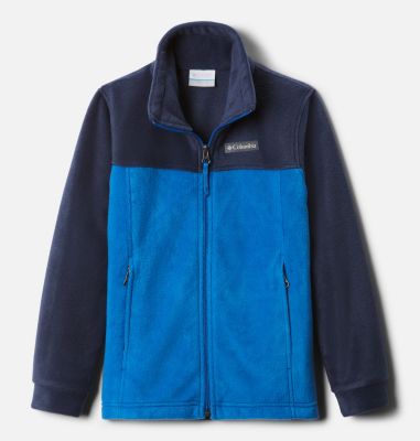 Columbia Boys Steens Mountain II Fleece Jacket - XL - Blue