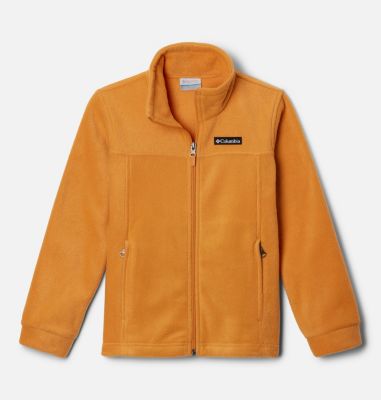 Columbia Boys' Steens Mountain II Fleece Jacket - M - Orange