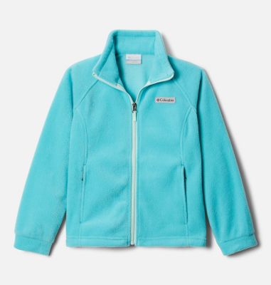 Columbia Girls Benton Springs Fleece Jacket - XL - Green