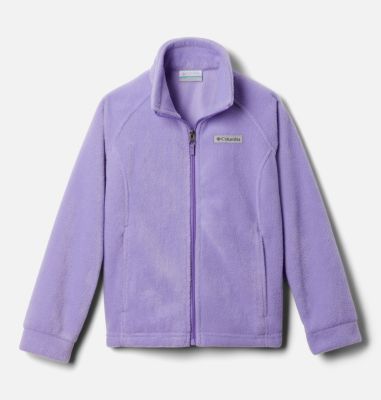 Columbia Girls Benton Springs Fleece Jacket - XXS - Purple
