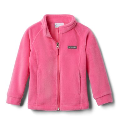 Columbia Girls Toddler Benton Springs Fleece Jacket - 3T - Pink