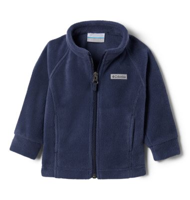 Columbia Girls Infant Benton Springs Fleece Jacket - 6/12 - Blue