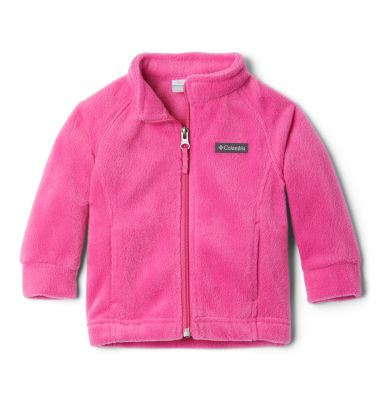 Columbia Girls Infant Benton Springs Fleece Jacket - 0/3 - Pink