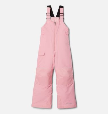 Columbia Kids' Adventure Ride Insulated Ski Bib - XS - Pink