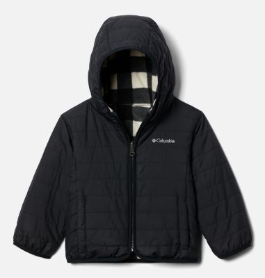 Columbia Toddler Double Trouble Reversible Jacket - 4T - Black