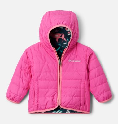 Columbia Infant Double Trouble Reversible Jacket - 6/12 - Pink
