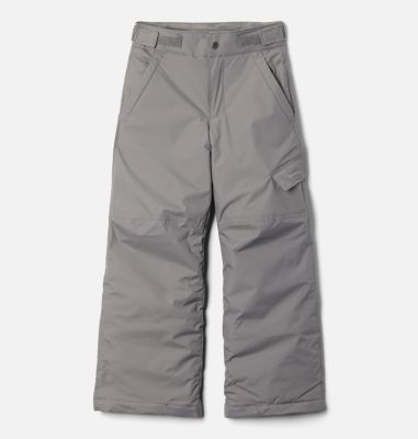 Columbia Boys' Ice Slope II Insulated Ski Pants - XS - Grey