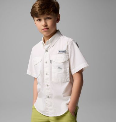 Columbia Boys PFG Bonehead Short Sleeve Shirt-