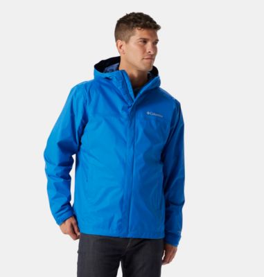 Columbia Men's Watertight II Rain Jacket - XL - Blue  Black,