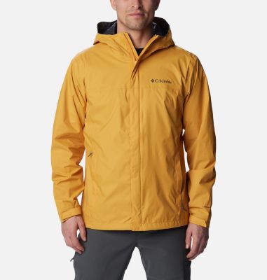 Columbia Men's Watertight II Rain Jacket - M - Yellow