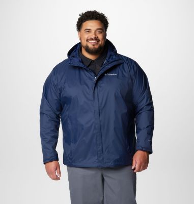 Columbia Men's Watertight II Jacket - Big - 4X - Blue  Collegiate