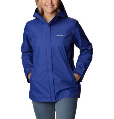 Columbia Women's Arcadia II Rain Jacket - XL - Blue