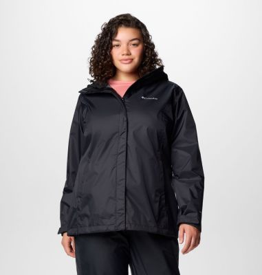 Columbia Women's Arcadia II Jacket - Plus Size - 3X - Black