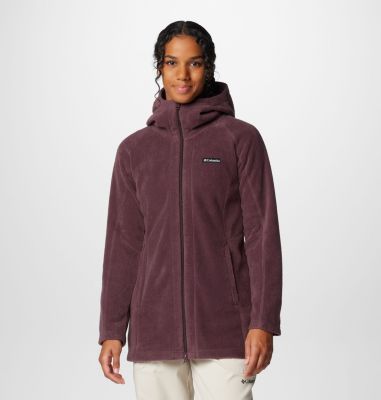 Columbia Women's Benton Springs II Long Hoodie - M - Red