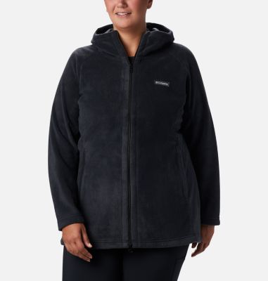 Columbia Women s Benton Springs  II Long Fleece Hoodie - Plus Size-