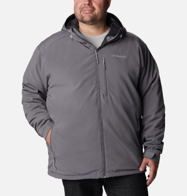 Columbia Men's Gate Racer Insulated Softshell Hooded Jacket - Big