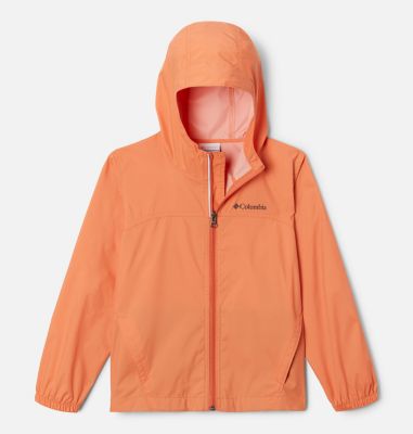 Columbia Boy's Glennaker Rain Jacket - M - Orange