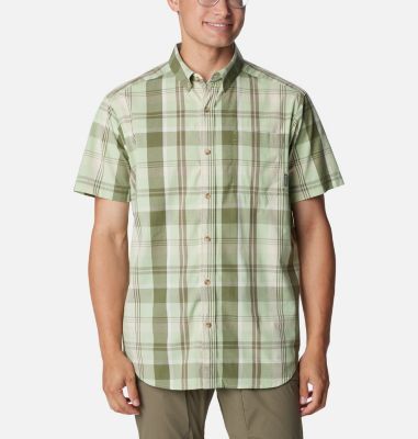 Columbia Men's Rapid Rivers II Short Sleeve Shirt - XL - Green