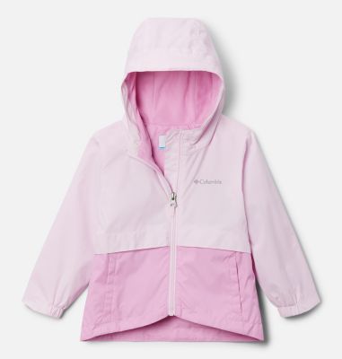 Columbia Girls' Rain-Zilla Jacket - 4T - Pink