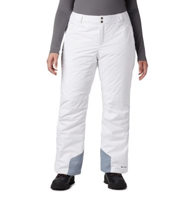 Columbia Women's Bugaboo Omni-Heat Pant - Plus Size - 1X - White