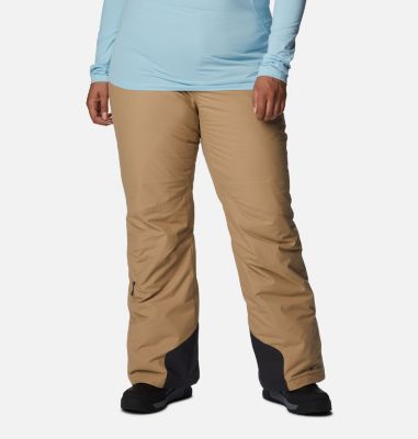 Columbia Women's Bugaboo Omni-Heat Pant - Plus Size - 1X - Brown