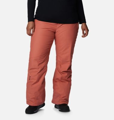Columbia Women's Bugaboo Omni-Heat Pant - Plus Size - 1X - Orange