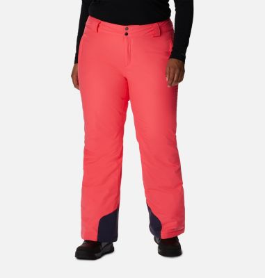 Columbia Women's Bugaboo Omni-Heat Pant - Plus Size - 1X - Pink