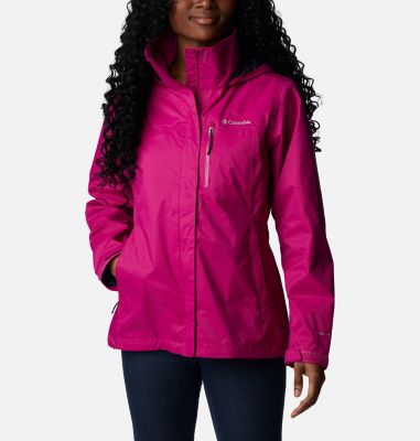 Columbia Women's Pouration Rain Jacket- by Columbia 