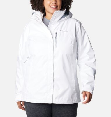 Columbia Women's Pouration  Jacket - Plus Size-