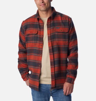 Columbia Men s Deschutes River  Heavyweight Flannel Shirt-