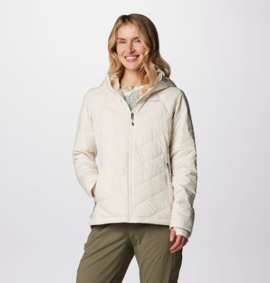 Columbia Women's Heavenly Hdd Jacket - XL - White  Chalk