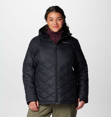 Columbia Women's Heavenly  Hooded Jacket - Plus Size-