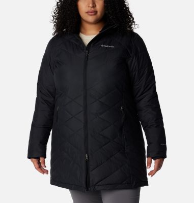 Columbia Women's Heavenly  Long Hooded Jacket - Plus Size-